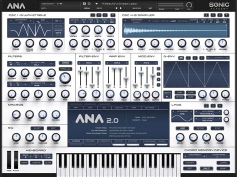 ana s02 m4a|ANA 2.5 Software Synthesizer Plugin .